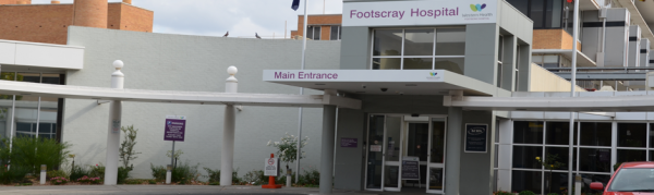 Photo of Footscray Hospital